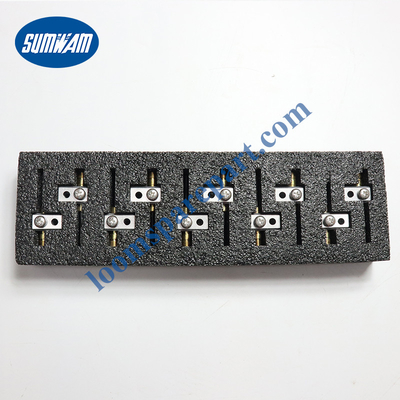 Tsudakoma Zax Sub Nozzle Base Parti del telaio a un foro